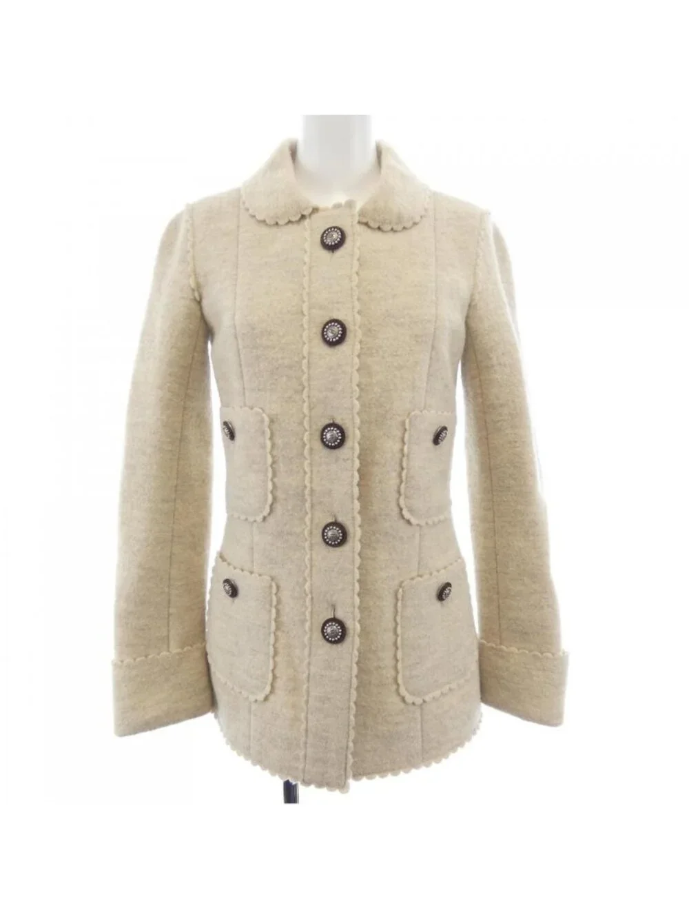 Chanel Jacket Beige